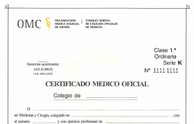 Centros médicos para la solicitud del certificado médico